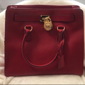 NWT - Michael Kors Large (Lim Edit) Red NS Tote